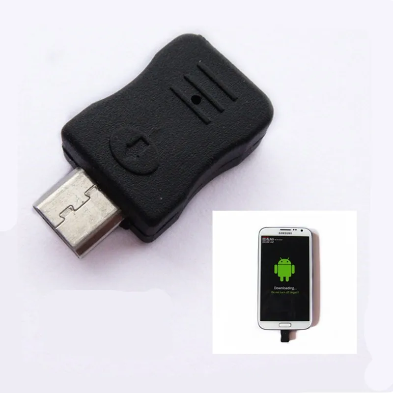 Новое поступление Micro USB Jig Dongle для samsung I9100 I9220 I9300 I9500 режим загрузки Unbrick