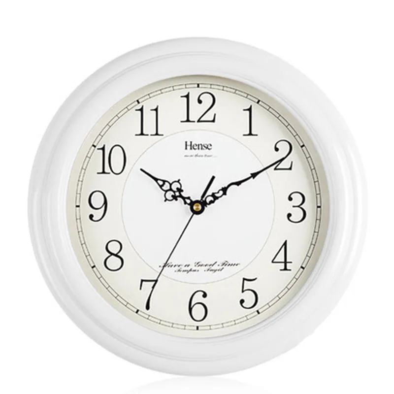 Винтажные деревянные часы для гостиной, настенные бесшумные цифровые настенные часы, современный скандинавский дизайн, настенные часы Saati Pendule, современный дизайн 60C0017 - Цвет: D