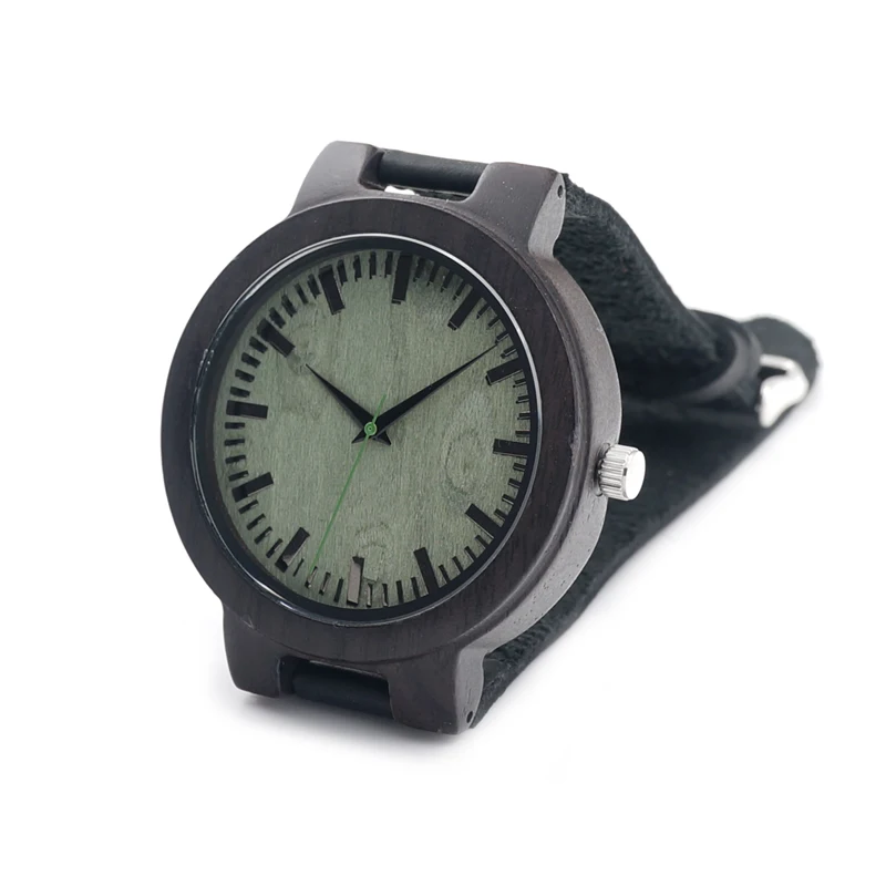 BOBO BIRD Wristwatch men wood Watch Leather Strap Quartz Watch Luxury relogio masculino 2017 (1)