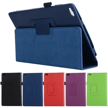 

Ultra Slim Folding Stand Cover PU Leather Case for Lenovo Tab 4 8 TB-8504F TB-8504N Tab4 8.0 inch Tablet Funda+Screen Film+Pen