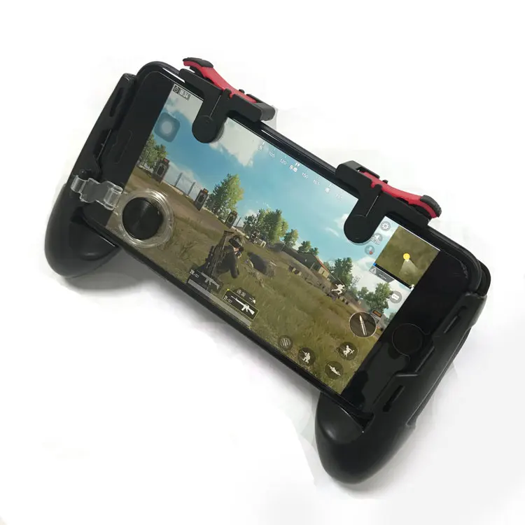 Gamepad para jogos de celular pubg, joystick com botão de gatilho