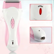 Брендовые женские Электробритвы женские беспроводные бритвы для удаление волос на теле Водоотталкивающее бикини триммер влажная или сухая бритва