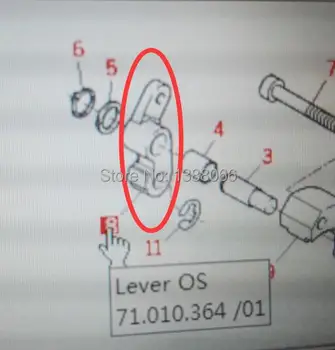 

LANBOFFSETPRESS lever MV.016.791 71.010.363 MV.016.792 71.010.364 SM102 CD102 machine lever
