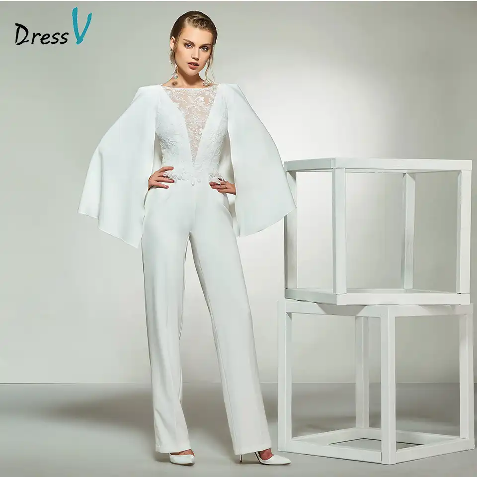 simple column wedding dress