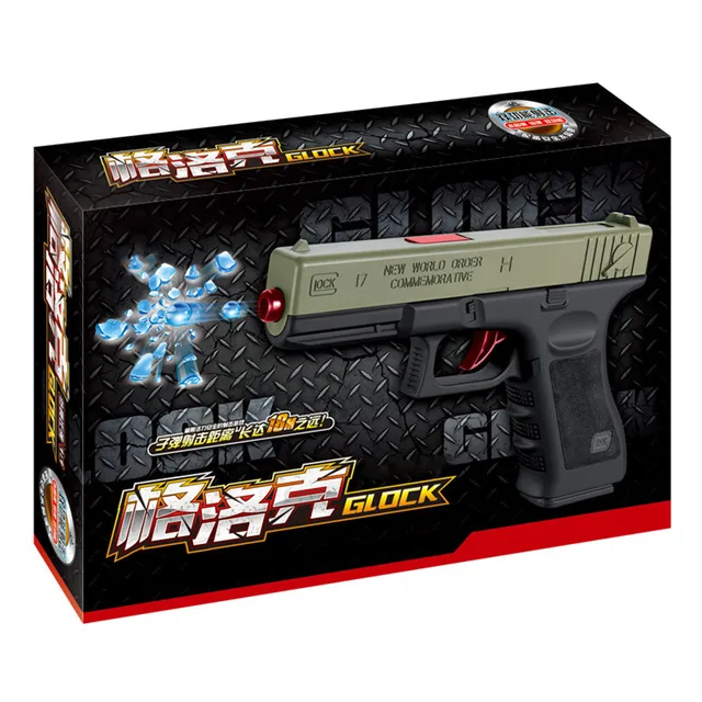 Eva2king Soft Water Bullets Toys Gun Plastic Safe Orbeez Gun Weapon Pistol Gunshot Outdoor Game