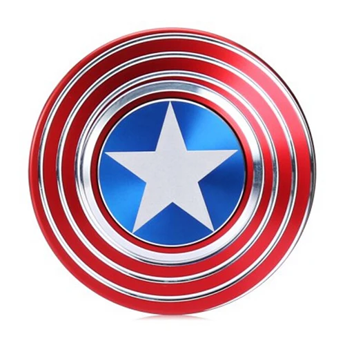 Оптовая продажа Непоседа Spinner Металлический Три Прядильщика ручной Figet пальцевый Спиннер игрушки для анти-стресс детский подарок