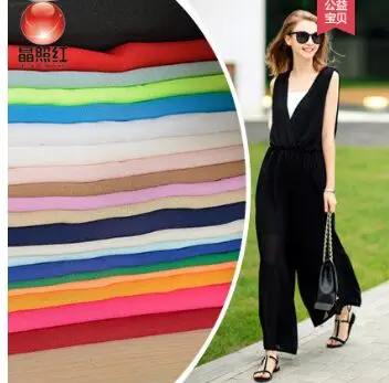 chiffon messy fabric thickening lining 1m cloth ancient pearl clothes shirt clothing summer dress