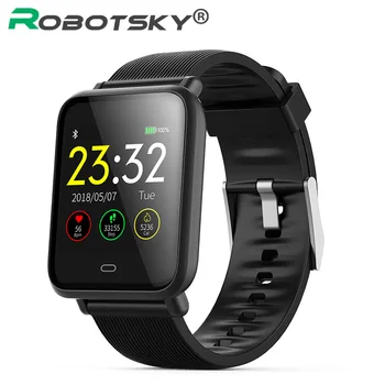 

Q9 Smart Watch Blood Pressure Heart Rate Sleep Monitor Bracelet IP67 Waterproof Sport Fitness Trakcer Watch Men Women Smartwatch