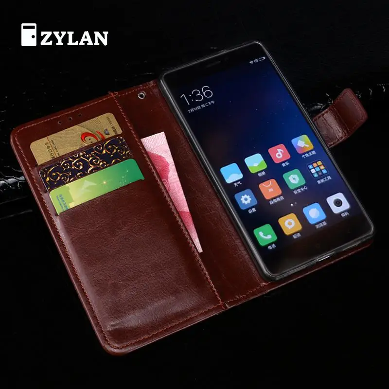 

ZYLAN Case for Xiaomi Redmi Note 4 Global Version Case Flip Leather Case for Xiaomi Redmi Note 4 Carcasa 5.5 Stand /w Free Gift