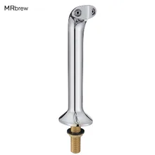 Двойной кран змея, Кобра двойной кран затопленный шрифт, хромированная латунь, для Европейского управления потоком