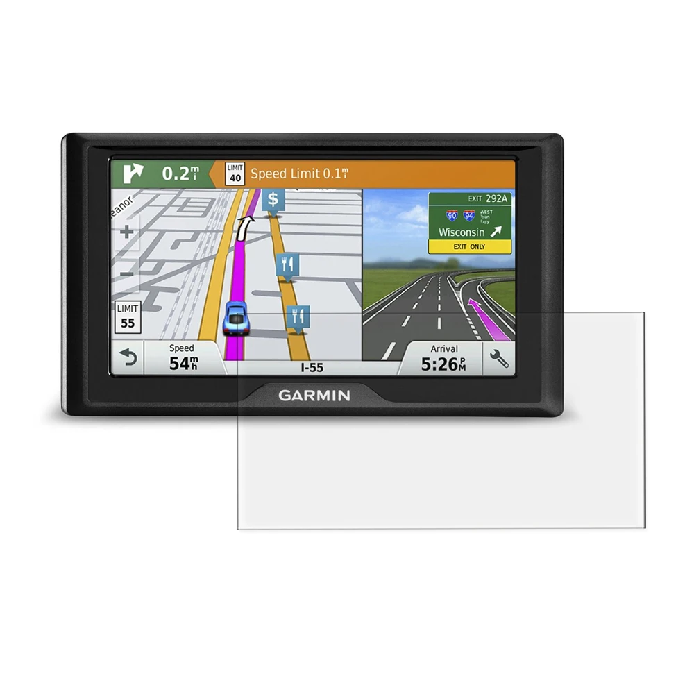 

3x Anti-Scratch Clear LCD Screen Protector Shield Film for Garmin Drive 60 60LM 60LMT 6''GPS