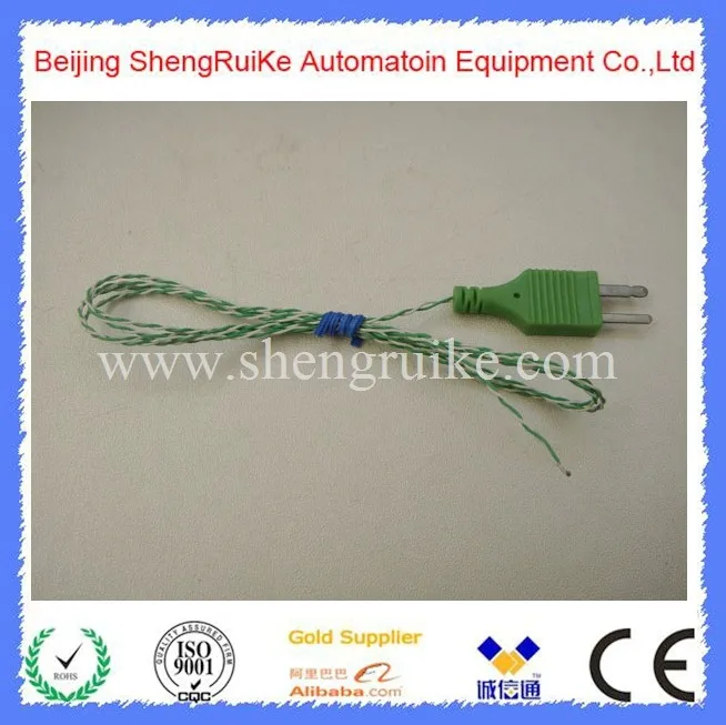

2*0.2mm, length 1000mmTeflon Weld point K type thermocouple