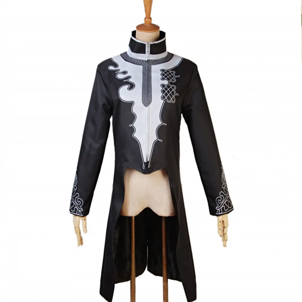 Черный пантера для мужчин карнавальный костюм T'Challa царь Ваканды Косплей Костюмы пальто супергеройский плащ, костюм для взрослых, костюм для Хэллоуина - Цвет: A