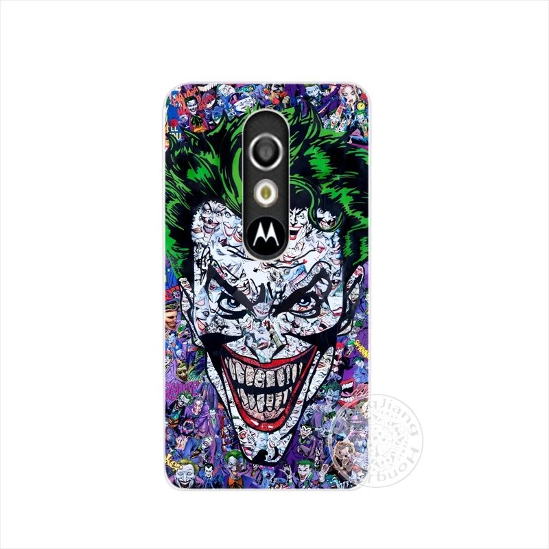 HAMEINUO отряд самоубийц Джокер Харли Квинн Маргот Робби чехол для Motorola Moto G6 G5 G5S G4 PLAY