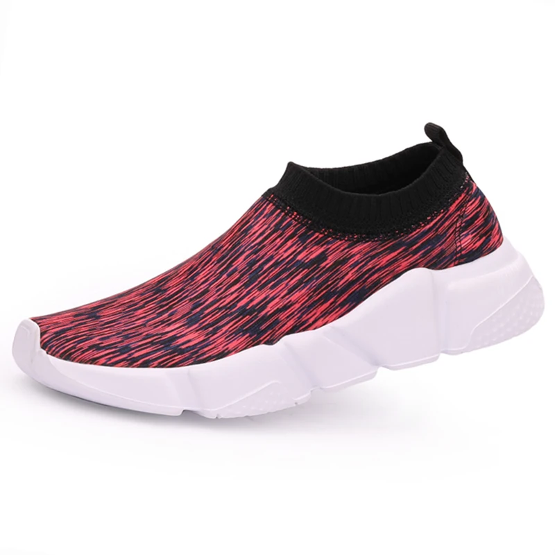 

Super lightweight Spring summer Men Casual Shoes Men Walker Sneaker Shoes Flat Comfortable Slip-On Breathable Socks Shoes Unisex