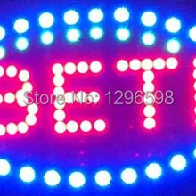 Новое поступление Рекламная графика 15мм 10Х19 дюймов Анимированная движущаяся бегущая светодиодная неоновая вывеска ЦВЕТЫ для магазинов