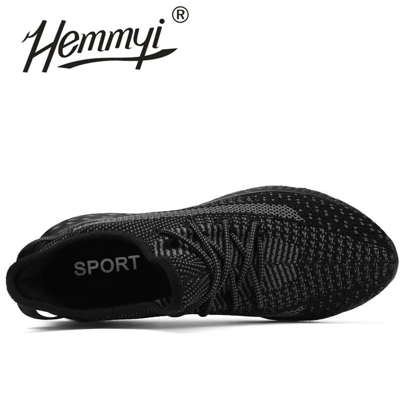 Hemmyi Men Sneakers Ultralight Large Size Breathable Men's Shoes Casual Lace-up Tenis Masculino Adulto Support Dropshipping Hemmyi Men Sneakers Ultralight Large Size Breathable Men's Shoes Casual Lace-up Tenis Masculino Adulto Support Dropshipping