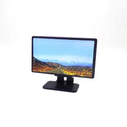 Maison de poupée, échelle 1:12, télévision Miniature écran plat avec image, accessoires de meubles, jouet 