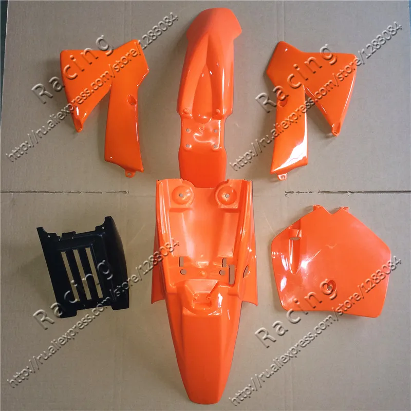 OEM NEW KTM SX 50CC 50 50SX PLASTICS COVER KIT ORANGE KTM50 SENIOR JUNIOR JR SR ufo complete body kit oem ktm