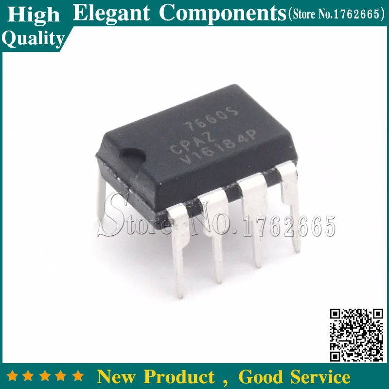 10PCS ICL7660 DIP8 ICL7660SCPAZ DIP ICL7660S IC NEW -in Replacement ...