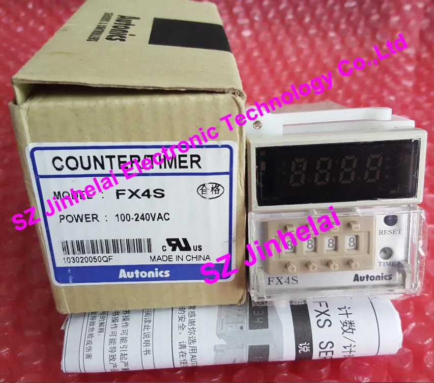 

FX4S Authentic original AUTONICS Count relay, Counter 100-240VAC