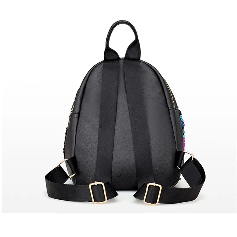 Best Selling Women Girl Backpack Travel Rucksack Shoulder Shiny Sequins School Bags Backpack ...