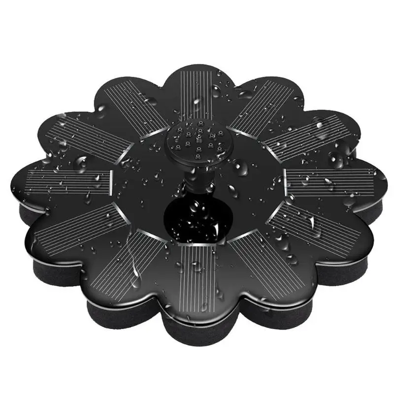 

Newest Floating Solar Power Water Fountain Pump Pool Home Garden Outdoor Decoration Sunflower Solar Fountain Pump DC Pump