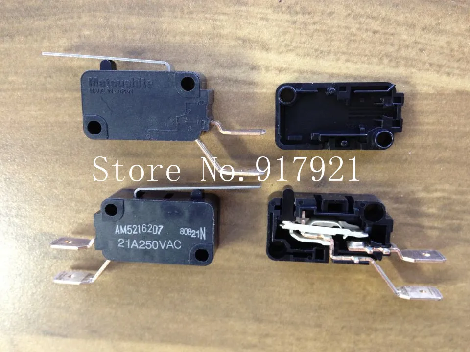 

[ZOB] original original AM52162D7 micro switch 21A250V short handle limit switch genuine original --10PCS/LOT