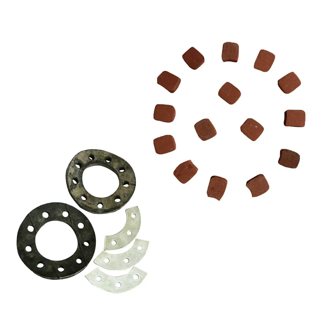 Sprocket mount kit Sprocket Mount Kit 15xSquare Clutch Pads for 49cc 80cc 2 Stroke Motorized Bike