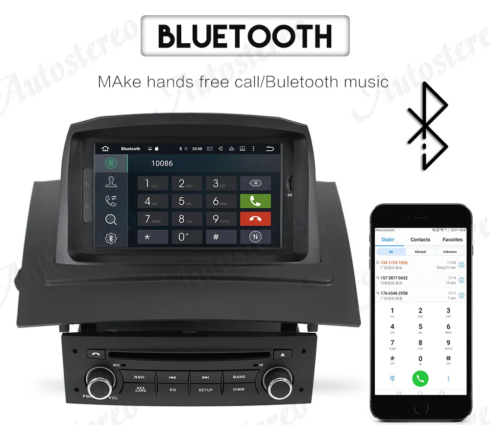 Excellent Android 9 Car DVD Player For Renault Megane2 Fluence 2002-2008 GPS navigation head unit radio tape recorder multimedia navigator 5