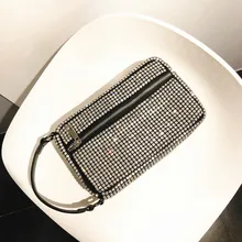 Роскошные бриллианты сумочка со стразами клатч для вечеринки сумка мини сумка дизайнерская женская сумка через плечо сумка для мобильного телефона