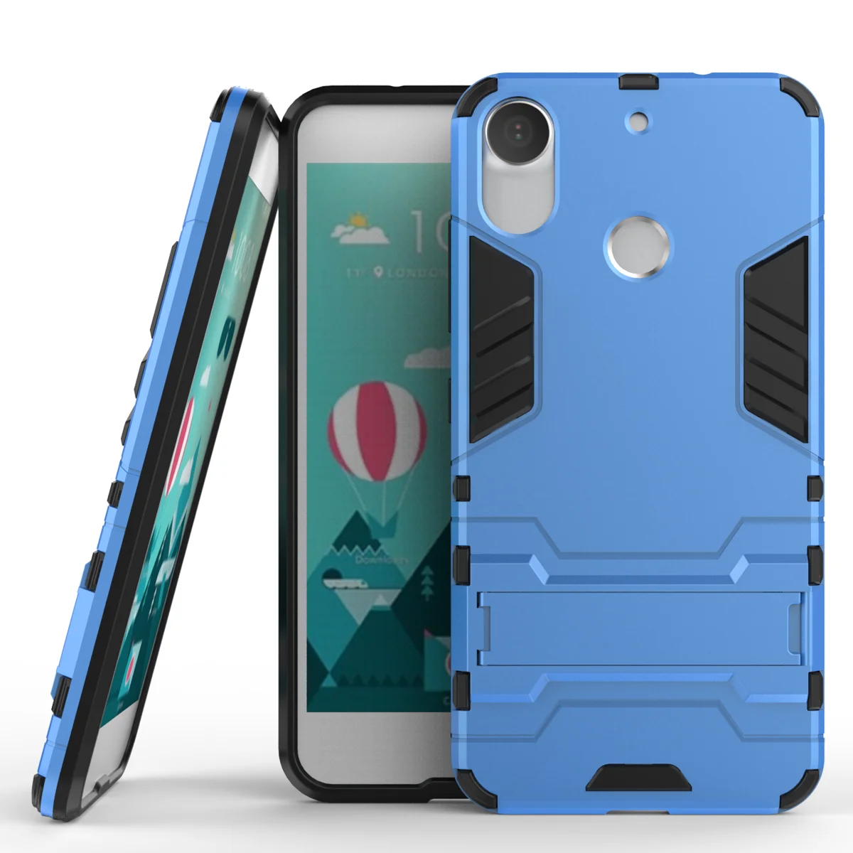 

3D Shockproof Armor Cases For HTC Desire 10 Pro TPU Protective Hard Phone Cover Stand Shell For HTC Desire 10 Life Style