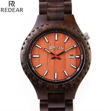 REDEAR912 font b all b font bamboo material luxury men s font b watch b font