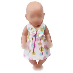 Оптовая продажа 43 см для ухода за ребенком для мам Одежда для кукол зеленый костюм + фиолетовый Штаны Детские кружевное платье в кукольном