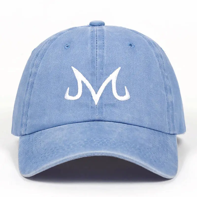 2019 Новая высококачественная брендовая Кепка Majin Buu Snapback хлопковая потёртая