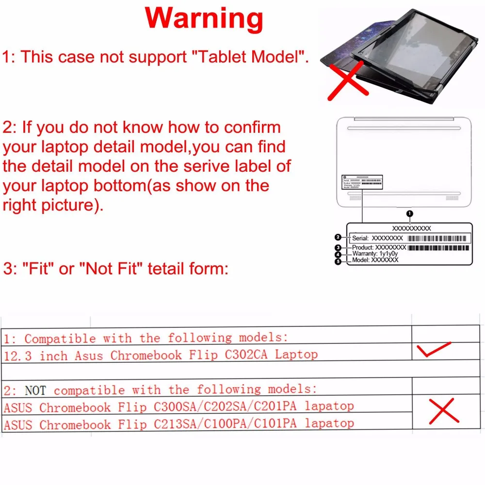 Защитный чехол Alapmk для 12 5 дюймового ноутбука Asus Chromebook Flip C302CA|Сумки и чехлы