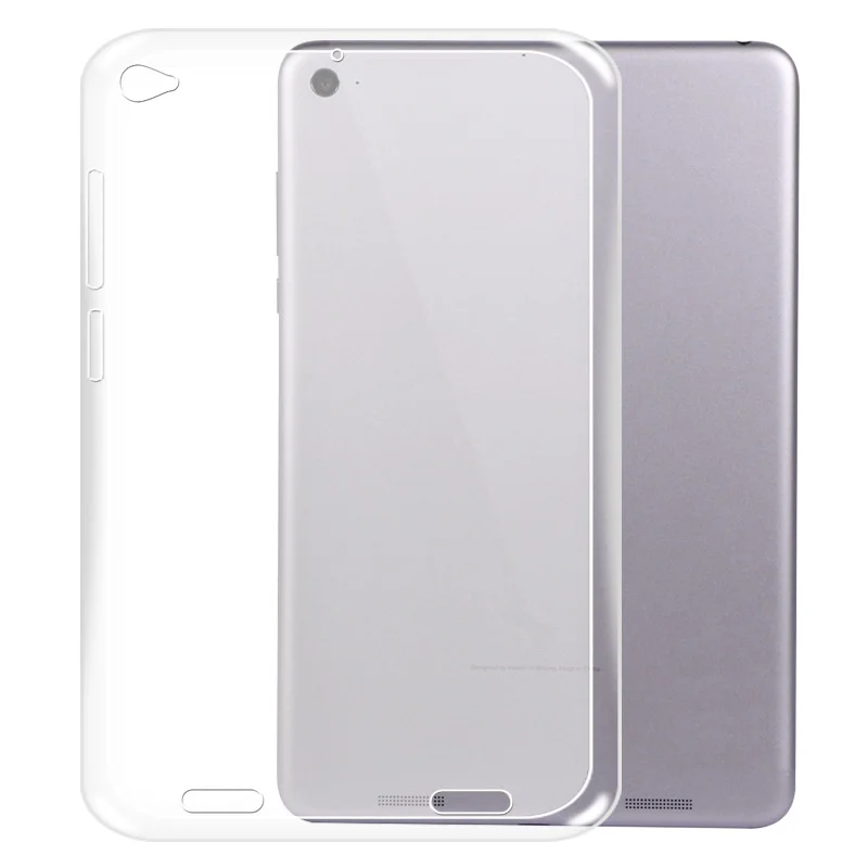 Прозрачный кремний TPU чехол для Xiaomi Mi Pad 4 чехол Защитный ТПУ чехол для задней части планшета чехол для Xiaomi Mi Pad 4 3 2