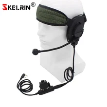 Z тактическая Боуман элита II Гарнитура U94 Peltor TCI военной радио PTT для Kenwood радио BaoFeng UV-5R UV-6R BF-82 Retevis иди и болтай Walkie Talkie