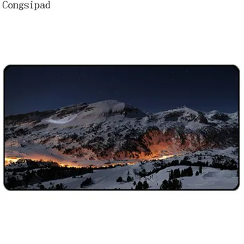 

Congsipad Hot Selling Mountain Scenery Game Mousepad Images Printing Gaming Mouse Pad Mat Overlock Pc Notebook Table Mat Diy