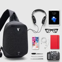 Дюймовый Противоугонный usb зарядная сумка почтальона сумка водонепроницаемый один заплечный рюкзак с отделением для ноутбука для мужчин и женщин 9,7