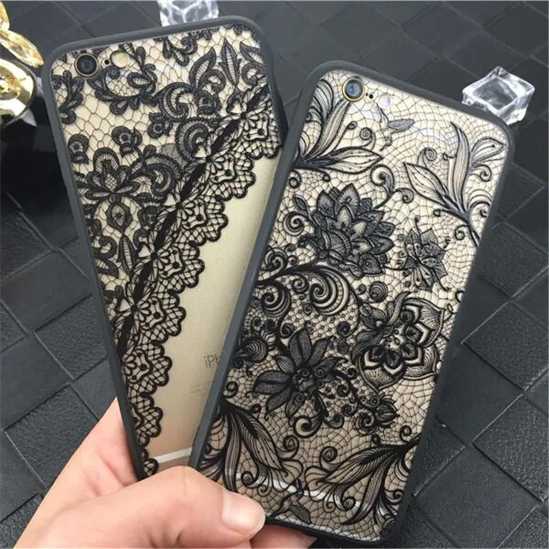 DS-LOVEHUI Роскошные пикантные Кружева цветочные Henna Мандала дворец цветок телефон