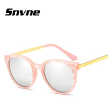 Snvne paquete flores gafas de sol para mujeres de los hombres gafas de Sol Retro Marca diseño gafas de sol oculos feminino hombre soleil KK559