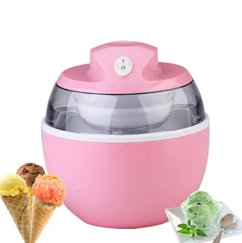 

Mini Home Self-Cooling Ice Cream Maker Automatic soft Ice Cream maker Machine Freezer Instant 15 minitues