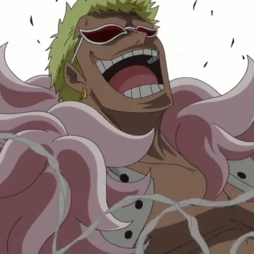 Костюм Аниме One Piece Joker Donquixote Doflamingo косплей розовый плюшевый костюм мужские