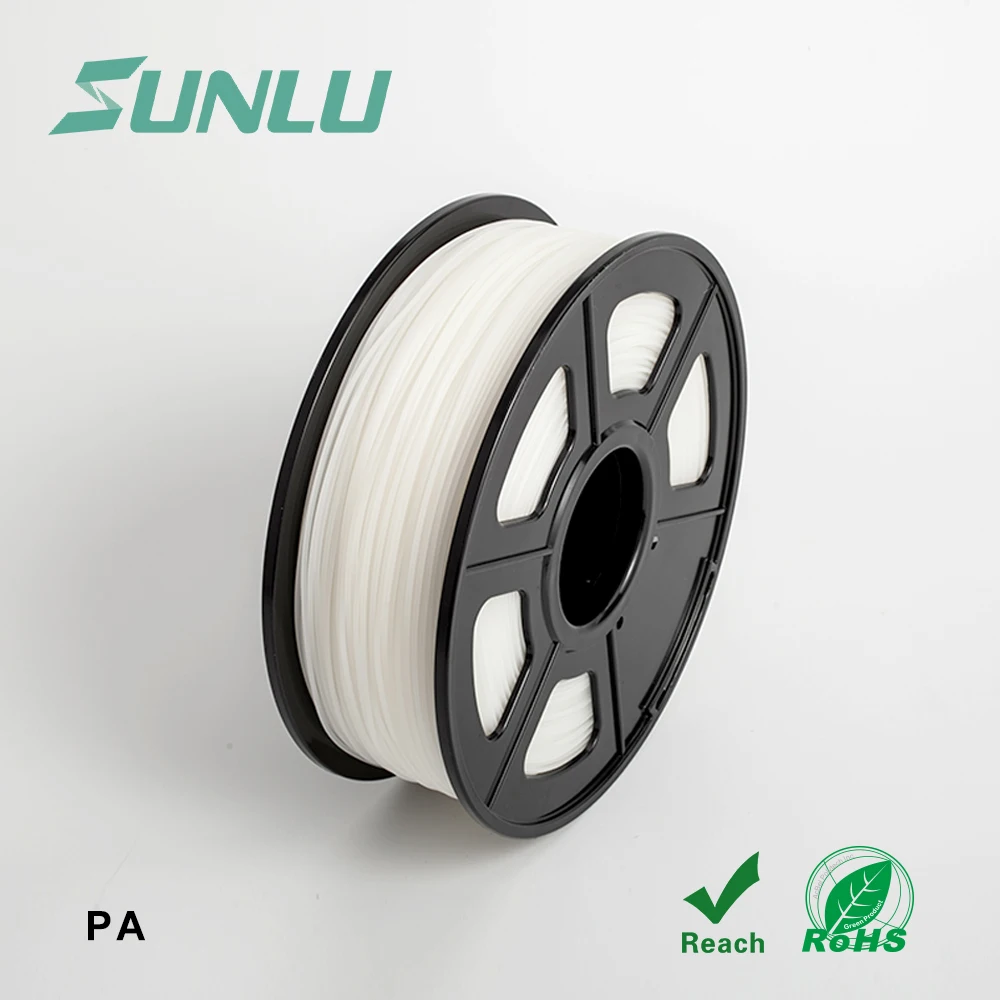 

new 2019 new arrival SUNLU Nylon filament 1.75mm 1kg with durable quality& one-year warranty for decorating your room and house
