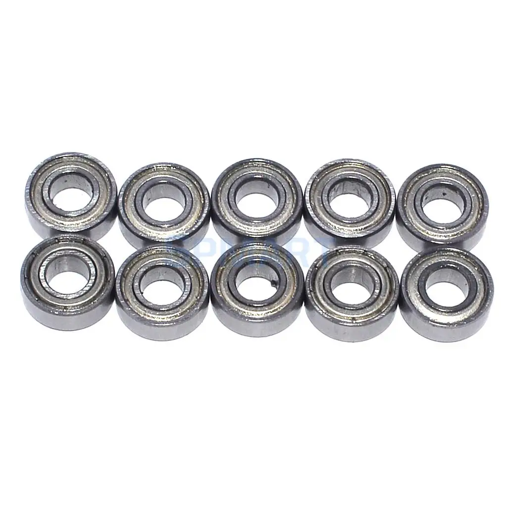10Pcs 11x5x4mm Rolling Bearings for 1/10 RC Car Buggy Truck HSP HPI Traxxas Hobao Wltoys JJRC FS LRP ZD Racing Savage