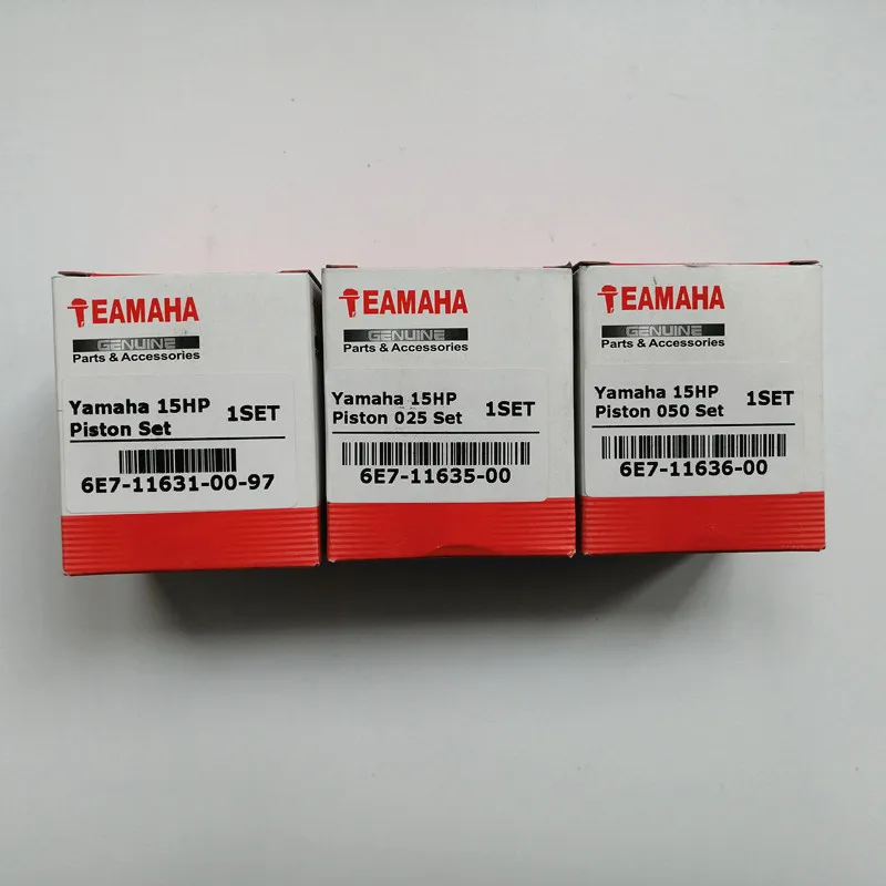 6E7-11631-00-97 поршневой набор STD 25 50 для Yamaha 15HP подвесной мотор лодочный абсолютно