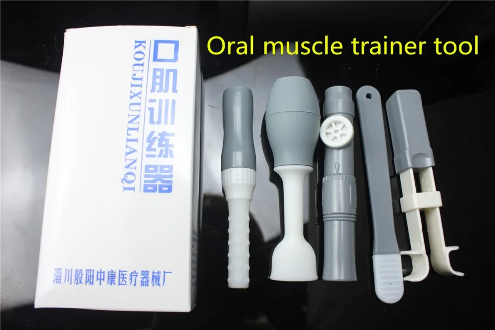 medical Tongue muscle rehabilitation Oral muscle trainer hemiplegia Tongue language swallowing disorder Therapeutic instrument