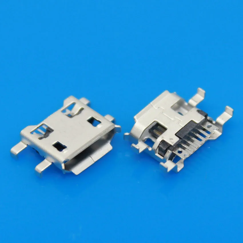 JCD Micro USB гнездовой разъем 5 P контактный для зарядки микс SMD DIP V8 порт и передачи