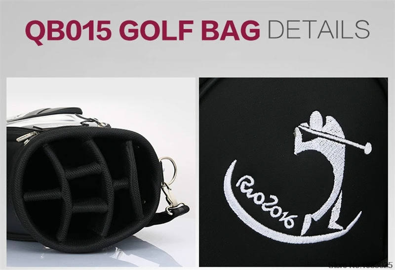 Сумка для гольфа, сумка для гольфа, новая сумка PGM, брендовая мужская, можно установить полный набор клубов, водонепроницаемая сумка-Органайзер для гольфа D0076